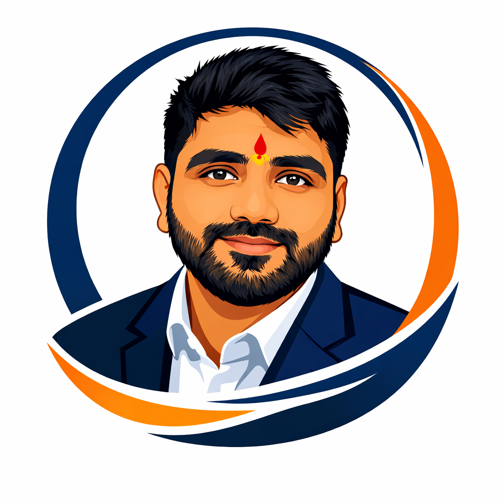 Ajay personal brand logo